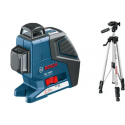 Laser krzyżowy Bosch GLL 2-80 P + statyw TR-400