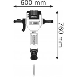Młot wyburzeniowy Bosch GSH 27 VC