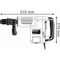 Młot wyburzeniowy BOSCH GSH 11 E